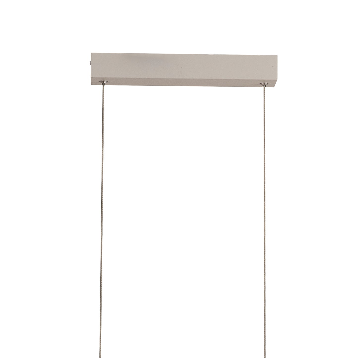 Esparta Linear Pendant, 50W LED, 3000K, 2100lm, White / Gold, 3yrs Warranty by Mantra