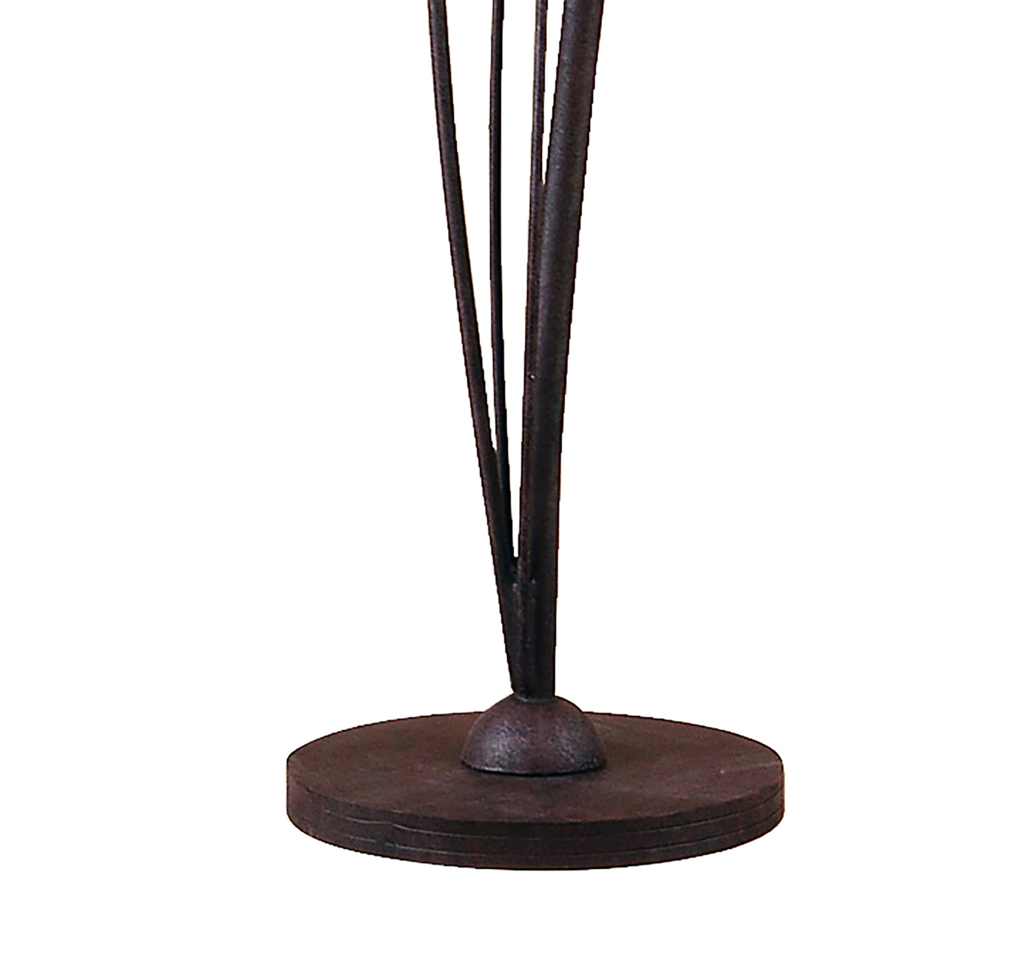 (0008 006) Estilo Floor Lamp 2 Light E14, Brown/Black Oxide by Mantra