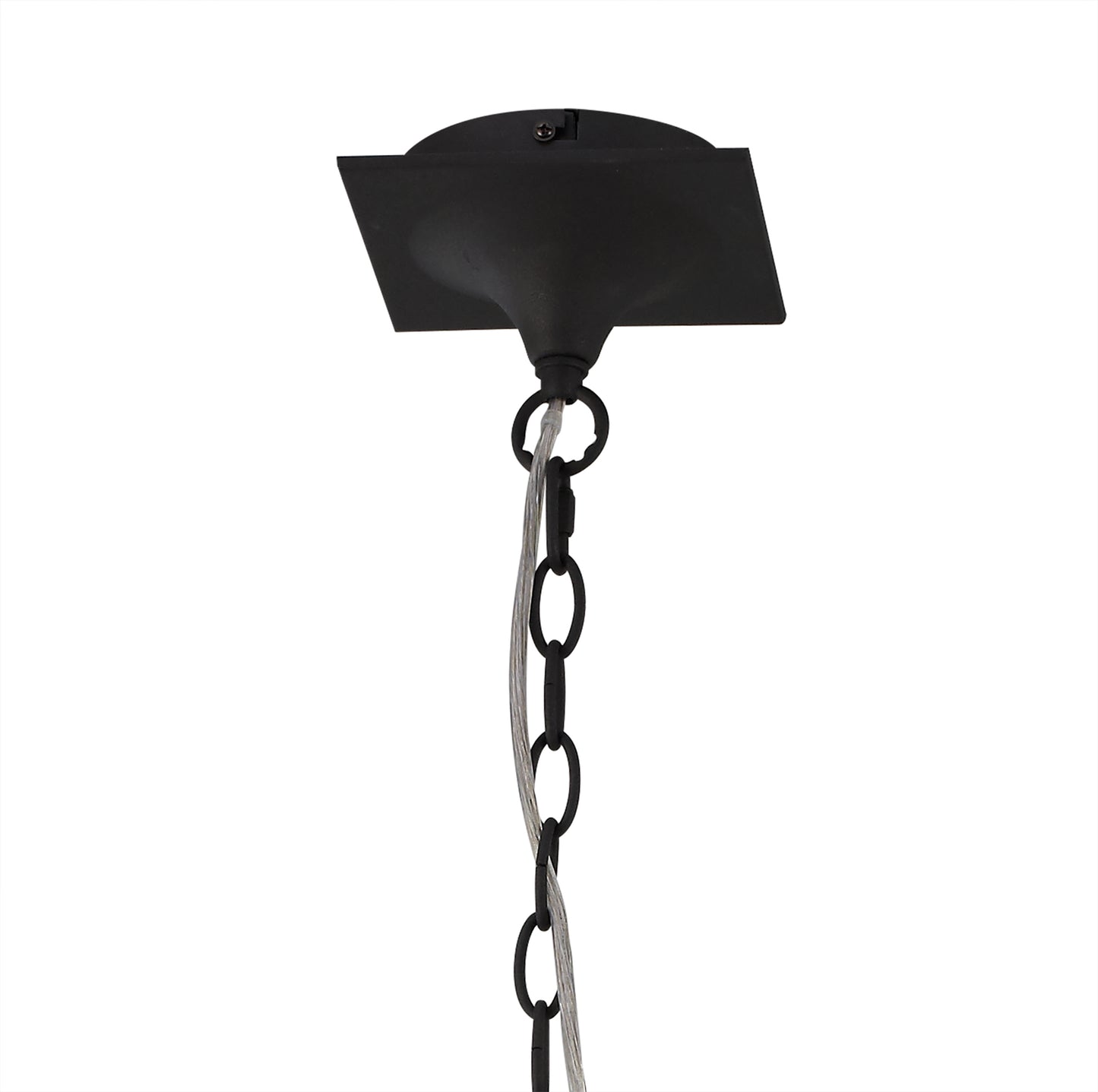 Eve Pendant 3 Light E27, Anthracite With White Round Shades by Mantra