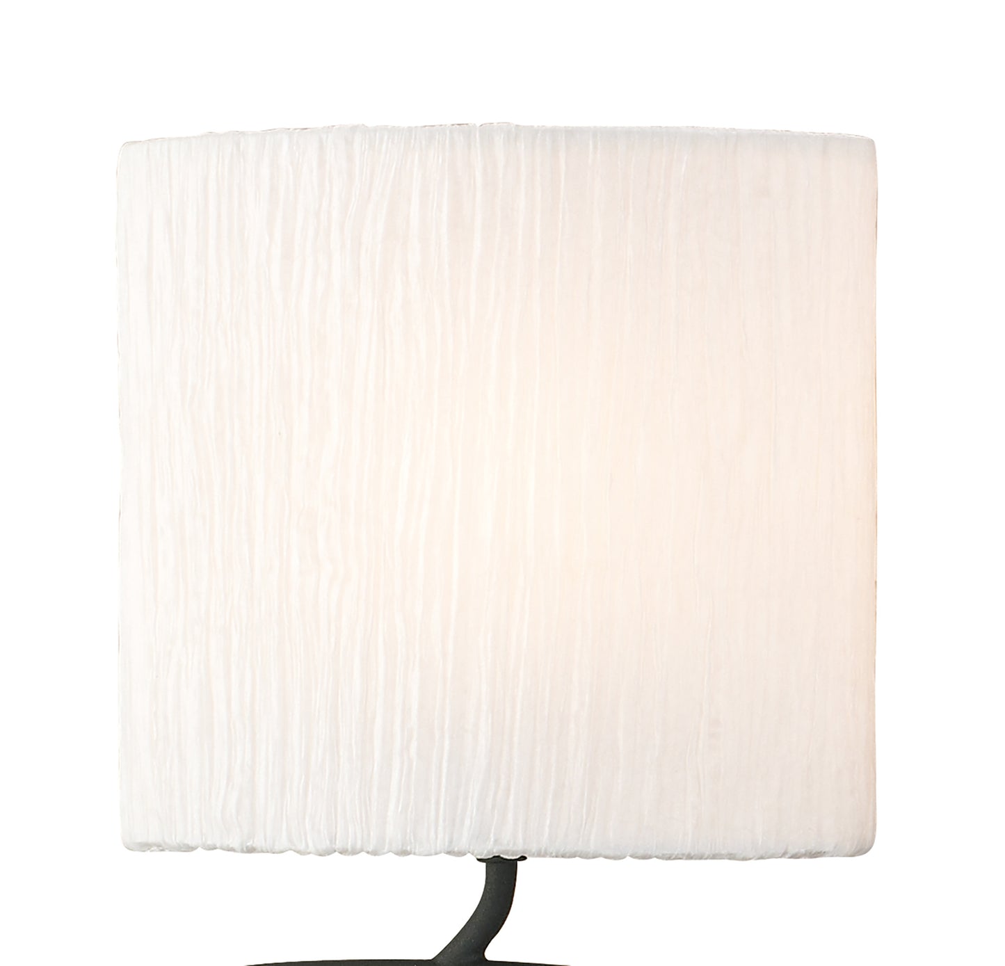 Eve Wall Lamp Switched 3 Light E27, Anthracite With White Oval Shades by Mantra