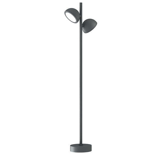 Everest Tall Post, 2 x GX53 (Max 10W, Not Included), IP65, Anthracite, 2yrs Warranty by Mantra