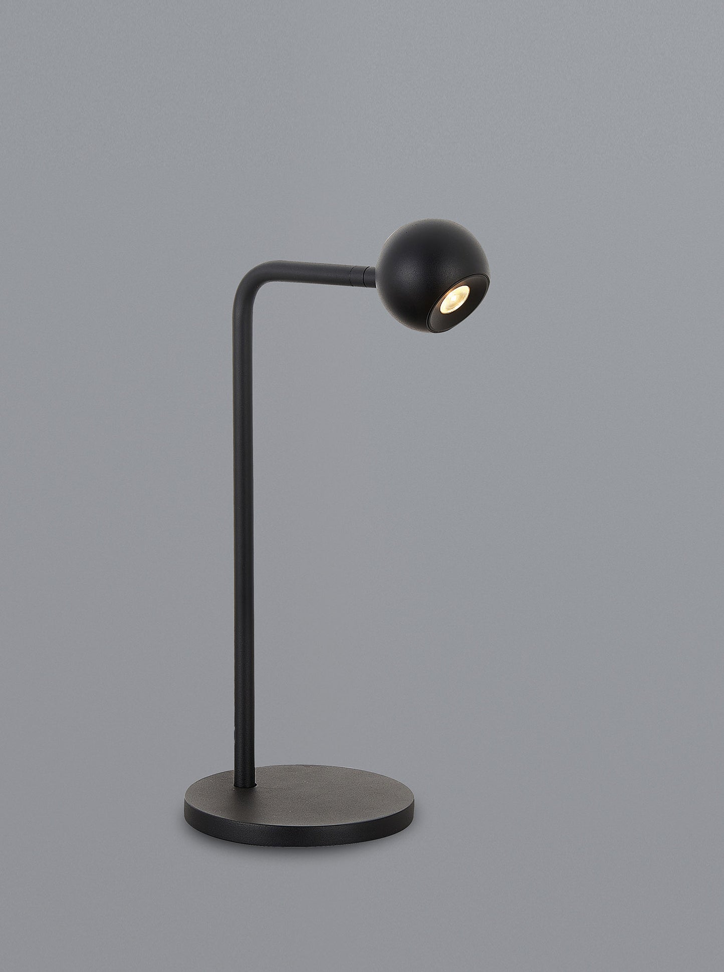 Eyes 38.5cm Table Lamp, 6W LED, 3000K, 390lm, Sand Black, 3yrs Warranty by Mantra