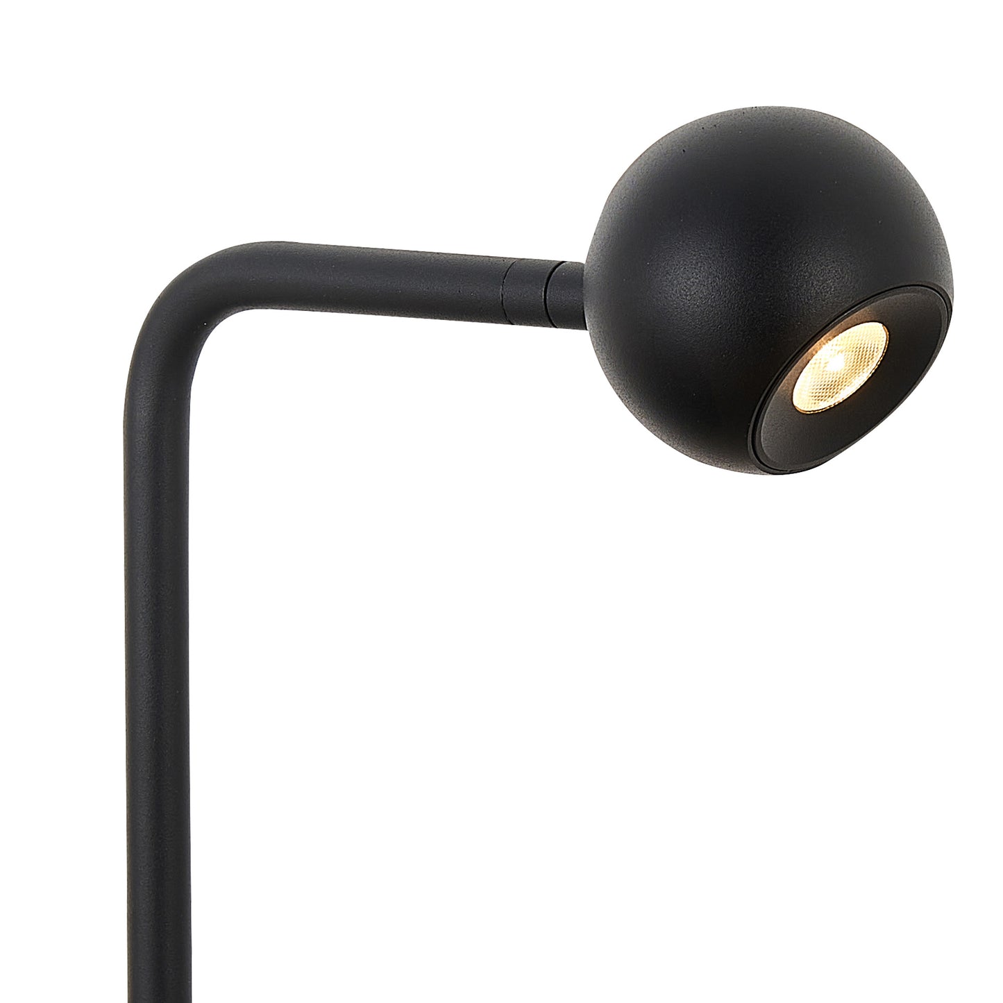 Eyes 38.5cm Table Lamp, 6W LED, 3000K, 390lm, Sand Black, 3yrs Warranty by Mantra