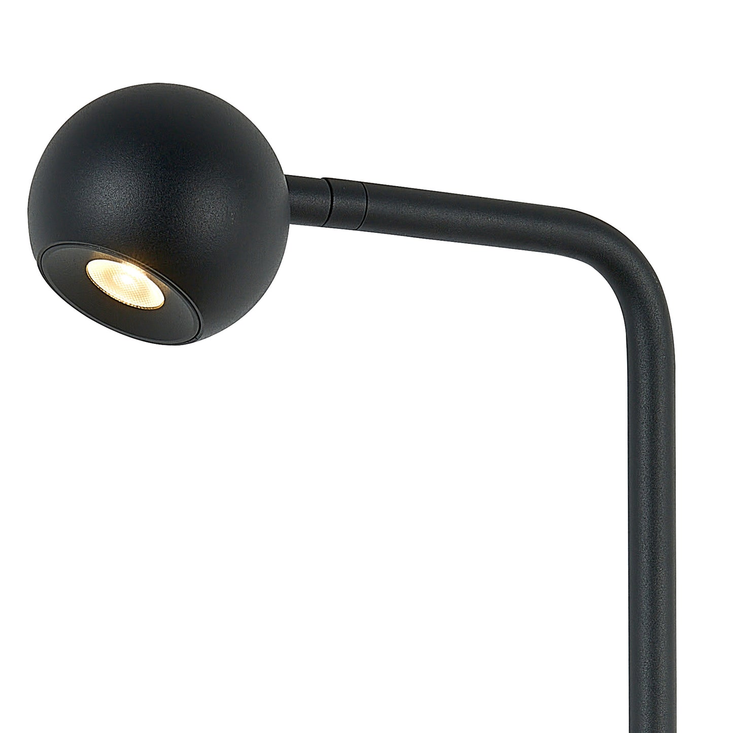 Eyes Wall Lamp Switched, 6W LED, 3000K, 390lm, Sand Black, 3yrs Warranty by Mantra