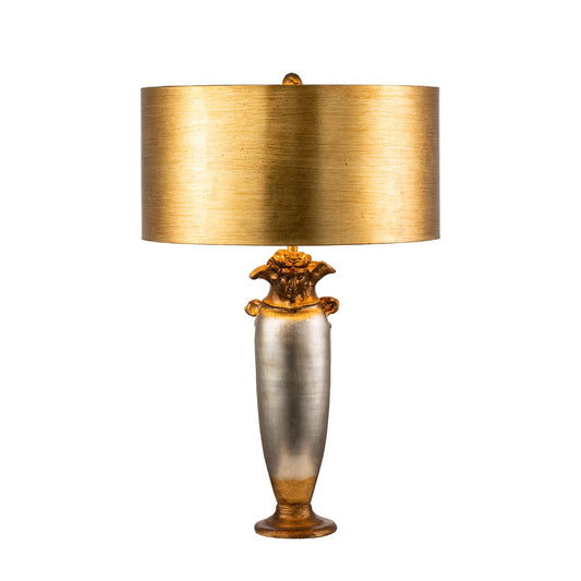 Bienville 1 Light Table Lamp – Silver/Gold