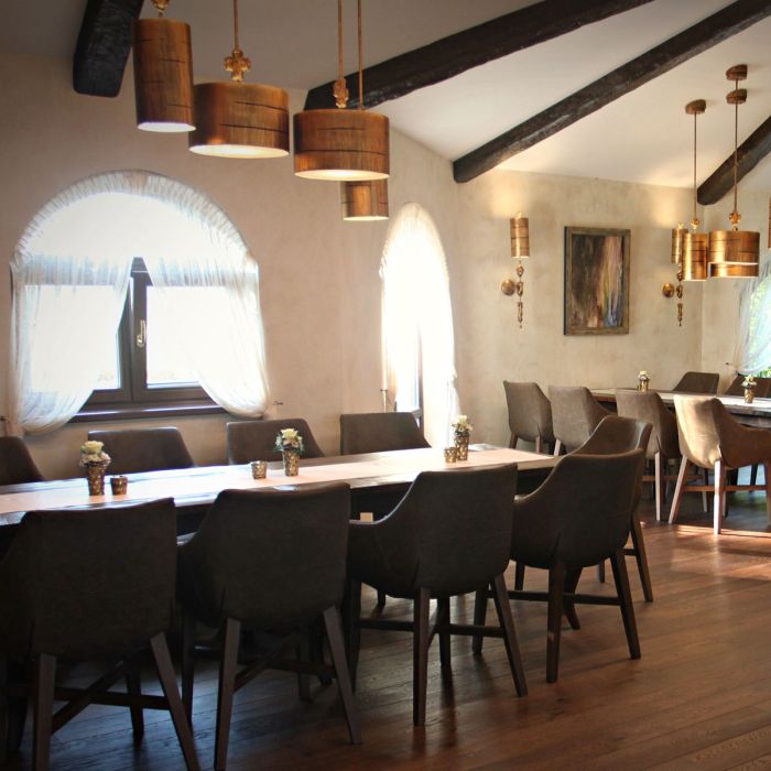 Fragment 1 Light Large Pendant - Aged Gold