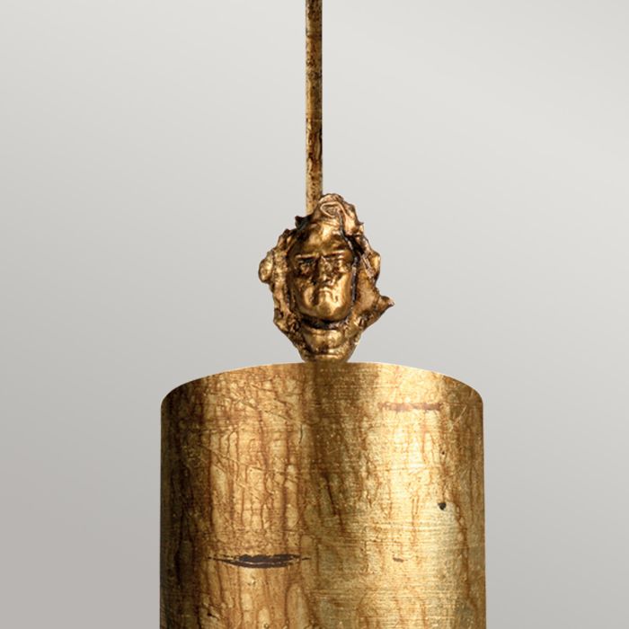 Fragment 1 Light Small Pendant - Aged Gold