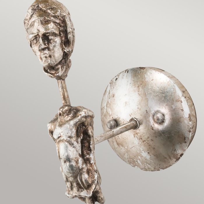 Fragment 1 Light Wall Light - Silver leaf