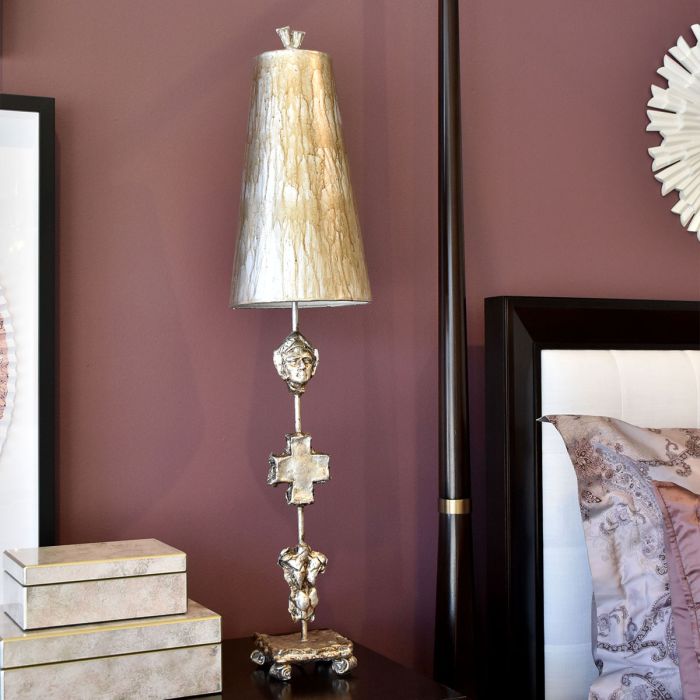 Fragment 1 Light Table Lamp - Aged Silver