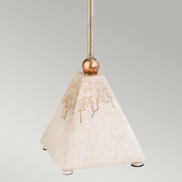 Madison 1 Light Table Lamp - Putty Patina, Gold Leaf with Putty Patina Shade