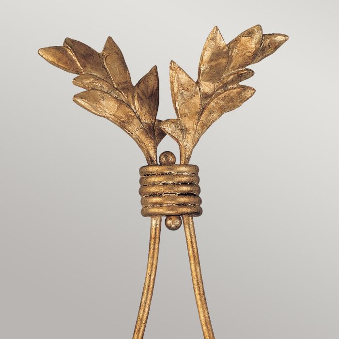 Sweet Olive 2 Light Wall Light - Gilded Gold