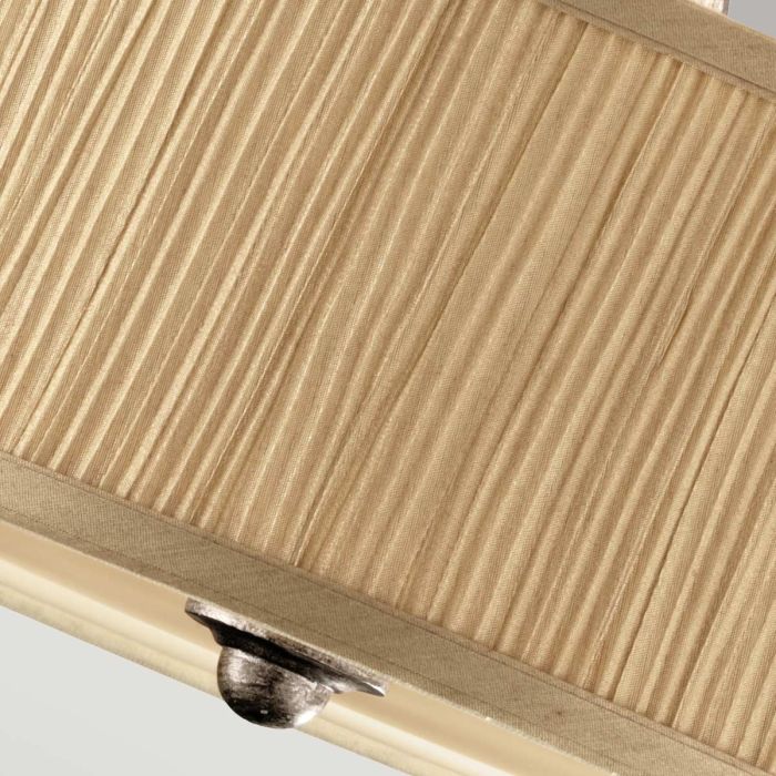 Abbey 3 Light Semi-Flush Light - Silver Sand