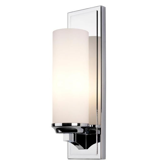 Amalia 1 Light Large Wall Light - Polished Chrome