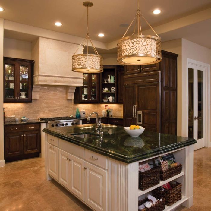 Arabesque 4 Light Chandelier - Silver Leaf Patina