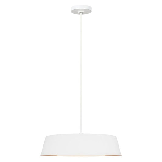 Asher 5 Light Pendant – Matte White