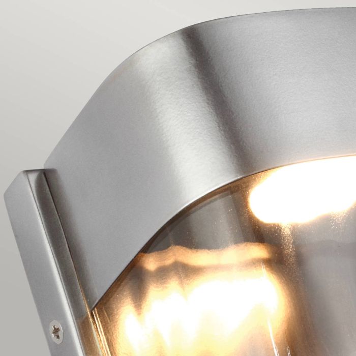 Bennie 1 Light Small LED Wall Light - Painted Brushed Steel