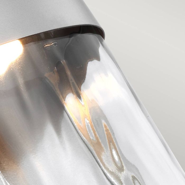 Bennie 1 Light Small LED Wall Light - Painted Brushed Steel