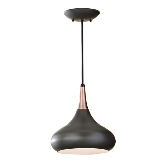 Beso 1 Light Medium Pendant – Dark Bronze