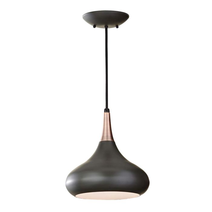 Beso 1 Light Medium Pendant - Dark Bronze
