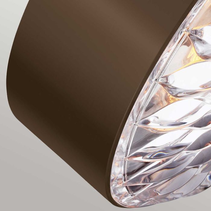 Botanic 3 Light Small Flush - Dark Aged Brass