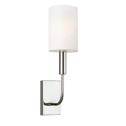Brianna 1 Light Wall Light - Polished Nickel