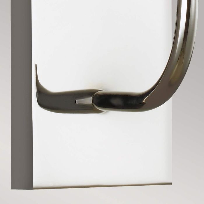 Brianna 1 Light Wall Light - Polished Nickel