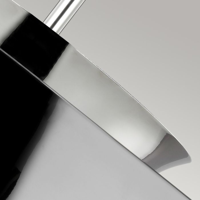 Brisbin 1 Light Pendant - Polished Nickel