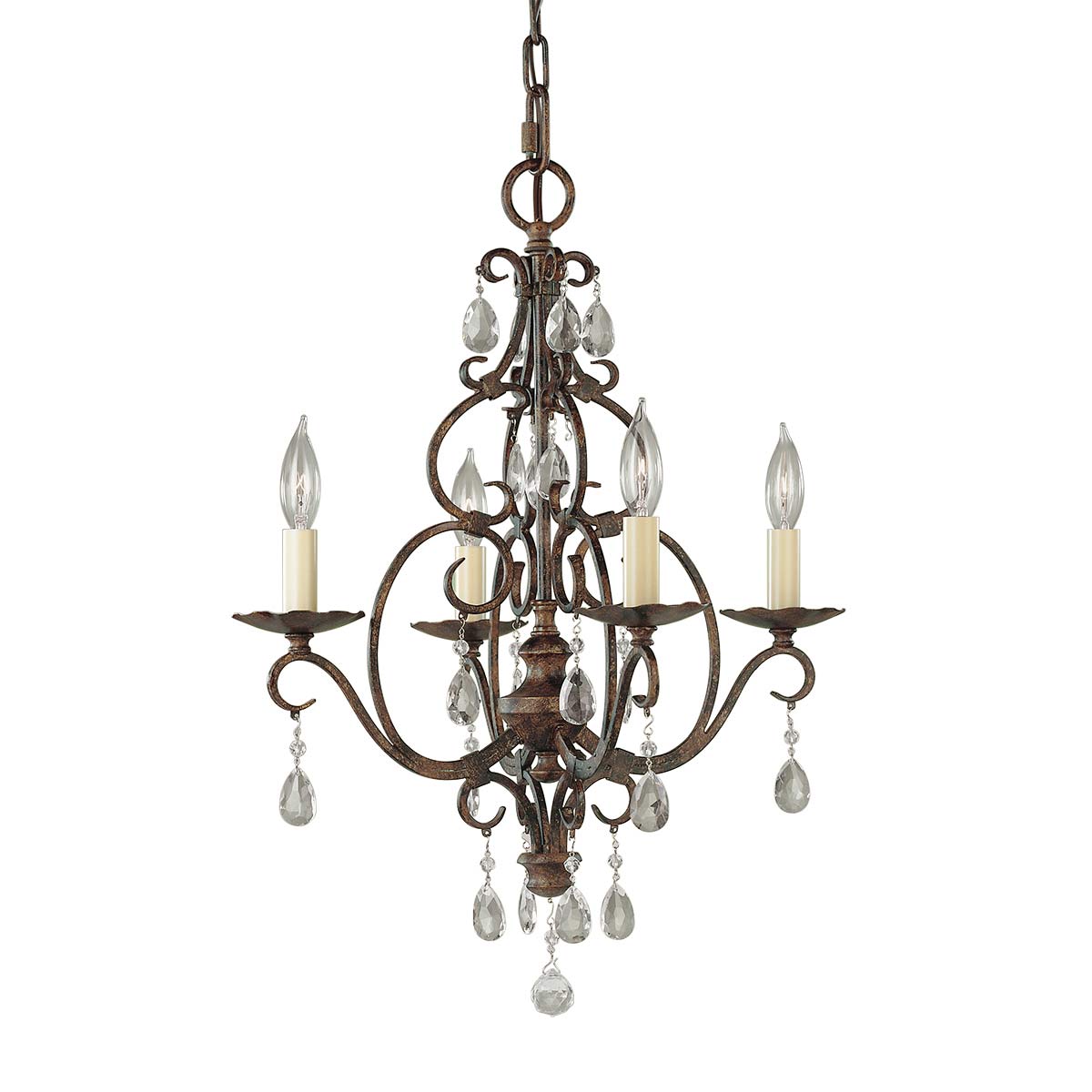 Chateau 4 Light Chandelier