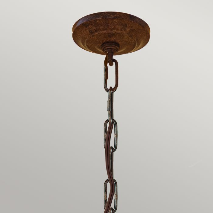 Chateau 4 Light Chandelier - Mocha Bronze