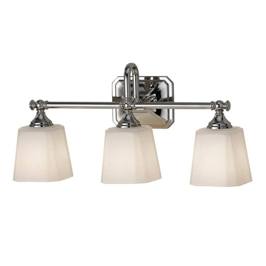 Concord 3 Light Wall Light - Polished Chrome