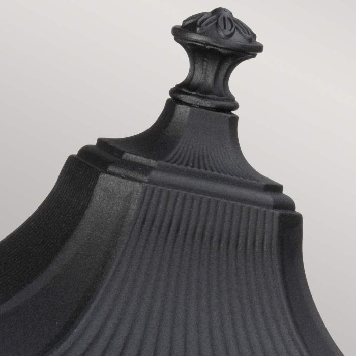 Cotswold Lane 2 Light Medium Pedestal - Black