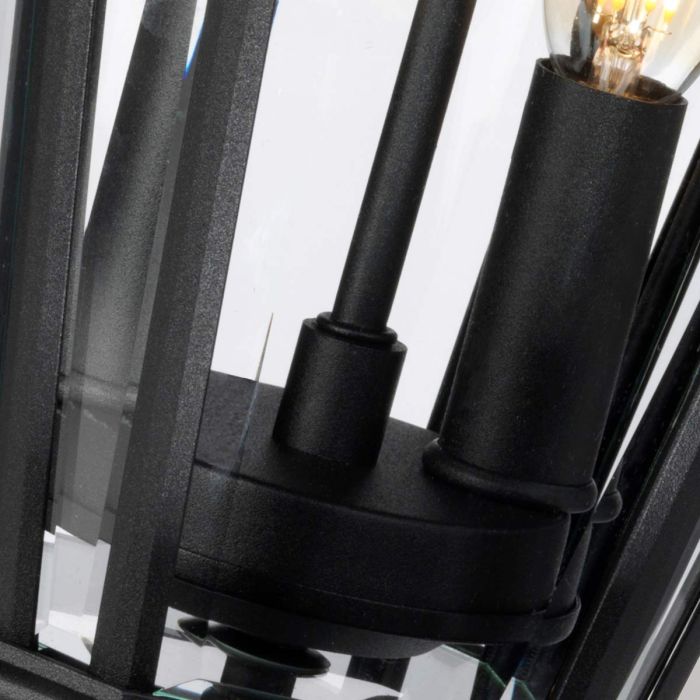 Cotswold Lane 2 Light Medium Pedestal - Black