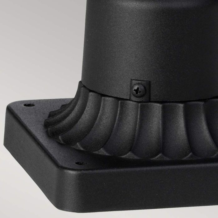 Cotswold Lane 2 Light Medium Pedestal - Black