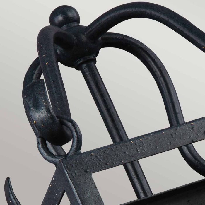 Declaration 1 Light Wall Light - Antique Forged Iron