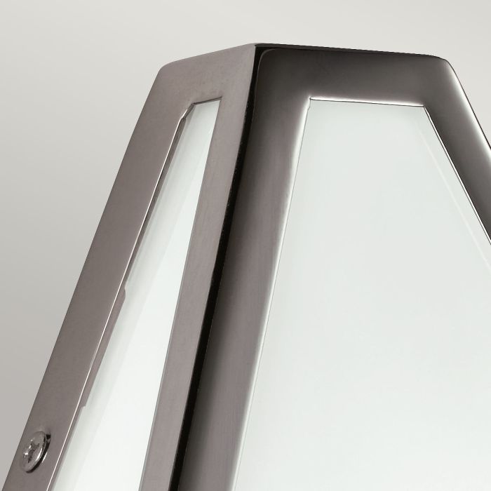 Diamond 1 Wall Light - Polished Nickel