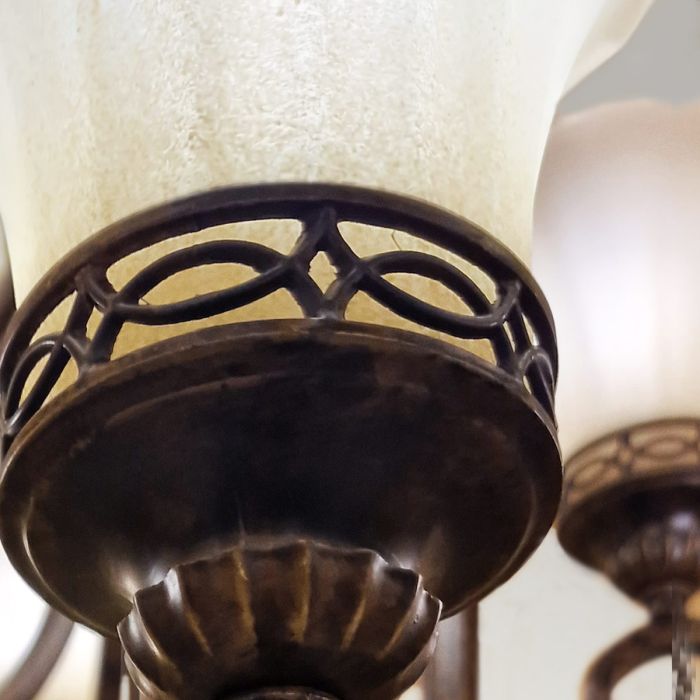 Drawing Room 18 Light Chandelier - Walnut