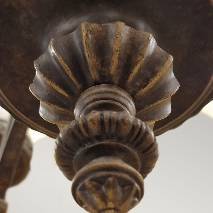 Drawing Room 18 Light Chandelier - Walnut