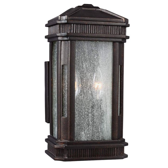 Federal Small Outdoor Lantern - Gilded Bronze