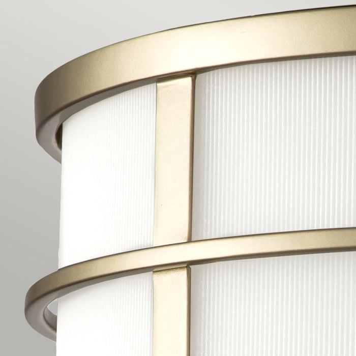Fusion 3 Light Flush - Painted Natural Brass