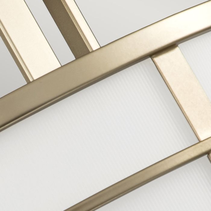 Fusion 3 Light Semi-Flush - Painted Natural Brass