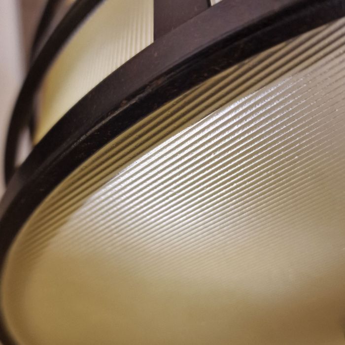 Fusion 3 Light Semi-Flush - Grecian Bronze