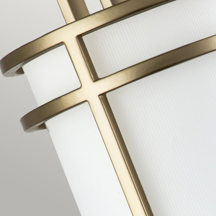 Fusion 1 Light Wall Light - Painted Natural Brass