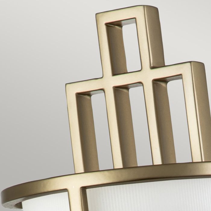 Fusion 1 Light Wall Light - Painted Natural Brass