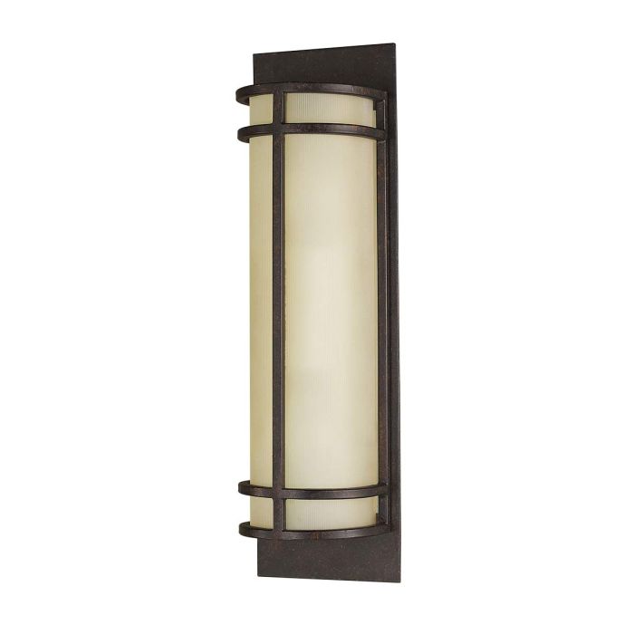 Fusion 2 Light Wall Light - Grecian Bronze