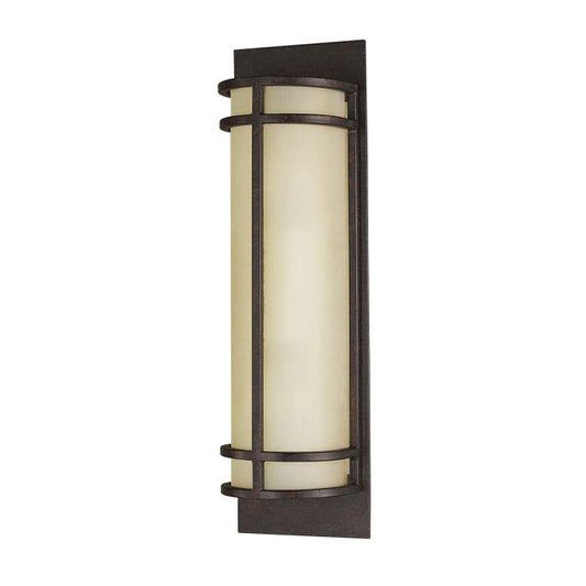 Fusion 2 Light Wall Light - Grecian Bronze