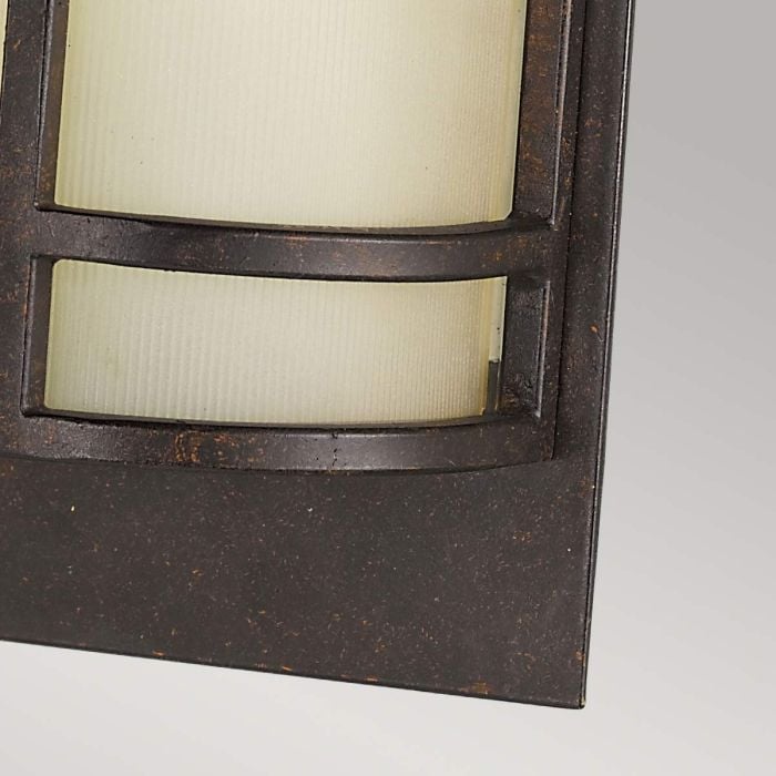Fusion 2 Light Wall Light - Grecian Bronze