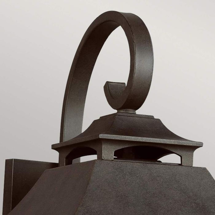 Galena 3 Light Large Wall Lantern - Sable