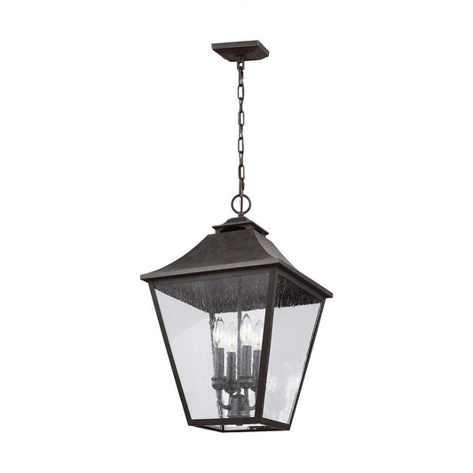 Galena 4 Light Chain Lantern