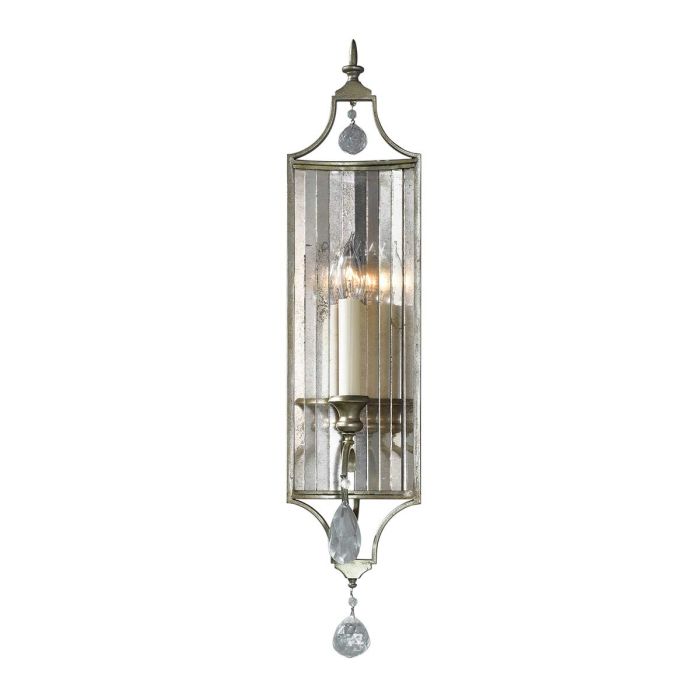 Gianna 1 Light Wall Light - Gilded Silver