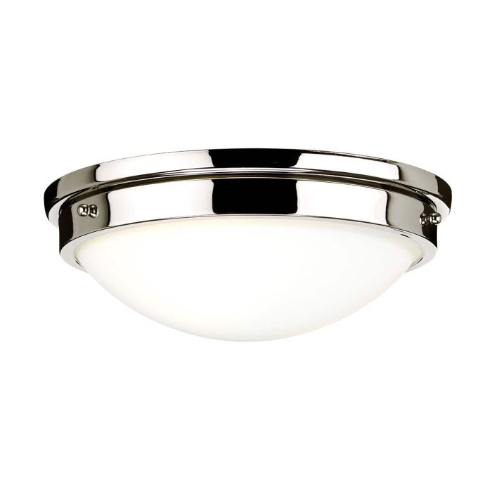 Gravity 2 Light Flush Light - Polished Nickel